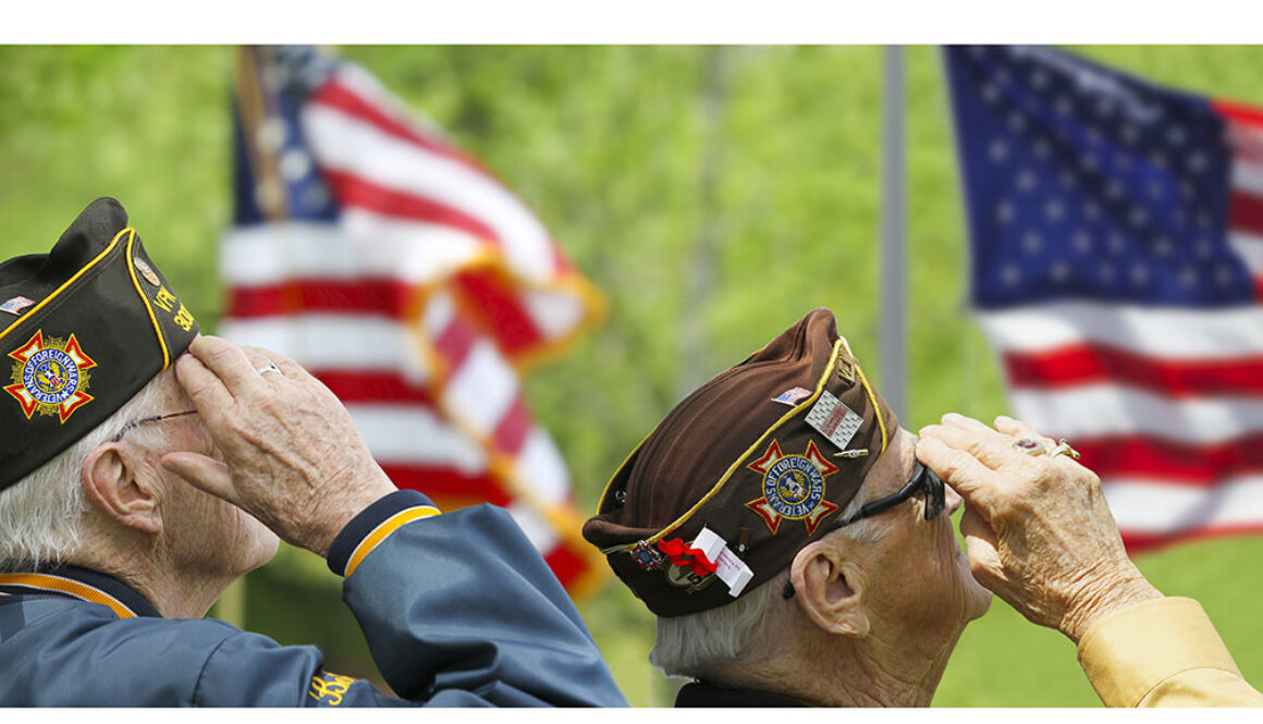 Veterans Saluting and Wondering Does the VA Pay for Hospice Care at Home?
