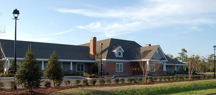 Exterior shot of 3HC SECU Crystal Coast Hospice House