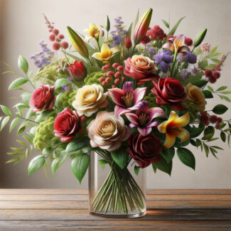 A Vase Full of Flowers