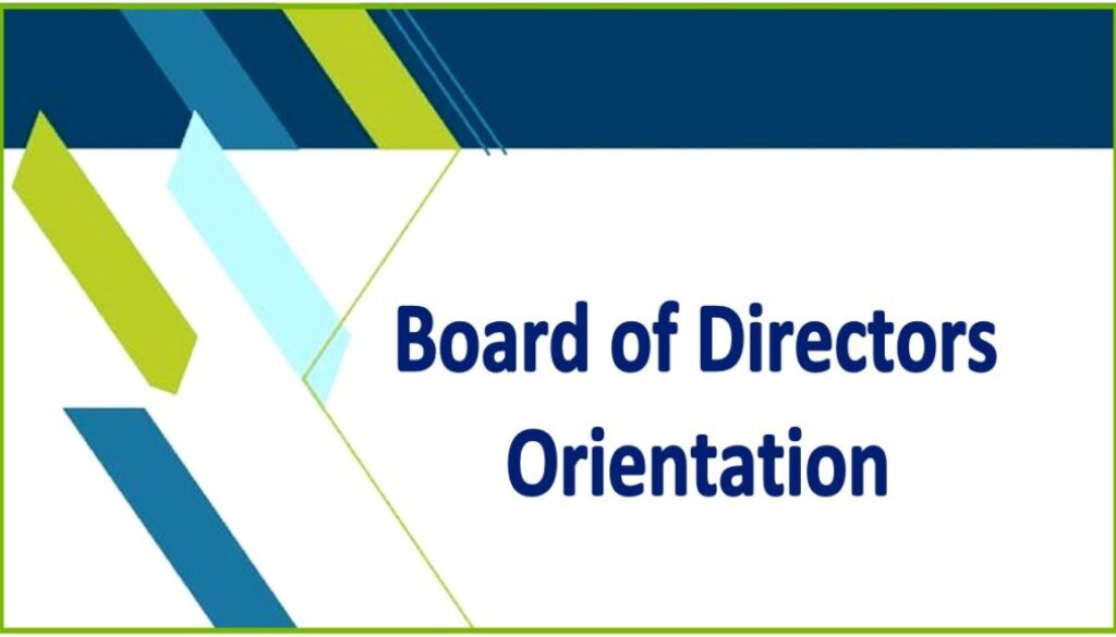 BOD Orientation