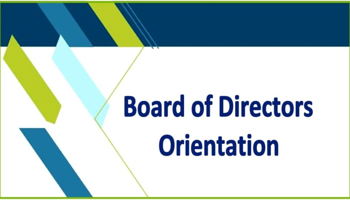 BOD Orientation