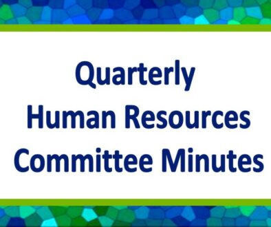 Quarterly HR Committee Minutes